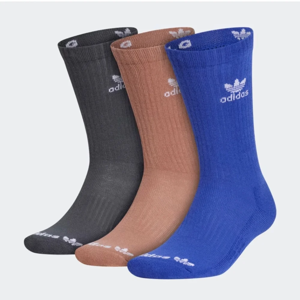 adidas Originals Color Wash Crew Socks - 3 Pack